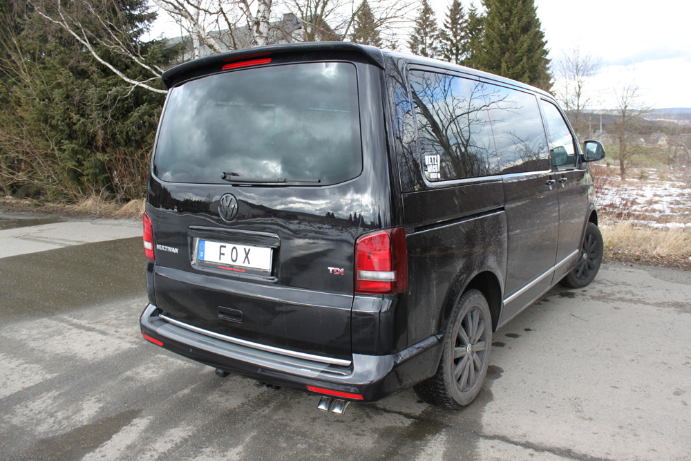 VW Bus T5/ T6 Endschalldämpfer - 160x80 Typ 53 VW Bus T5/T6 4MOTION Endschalldämpfer - 2x63 Typ 28