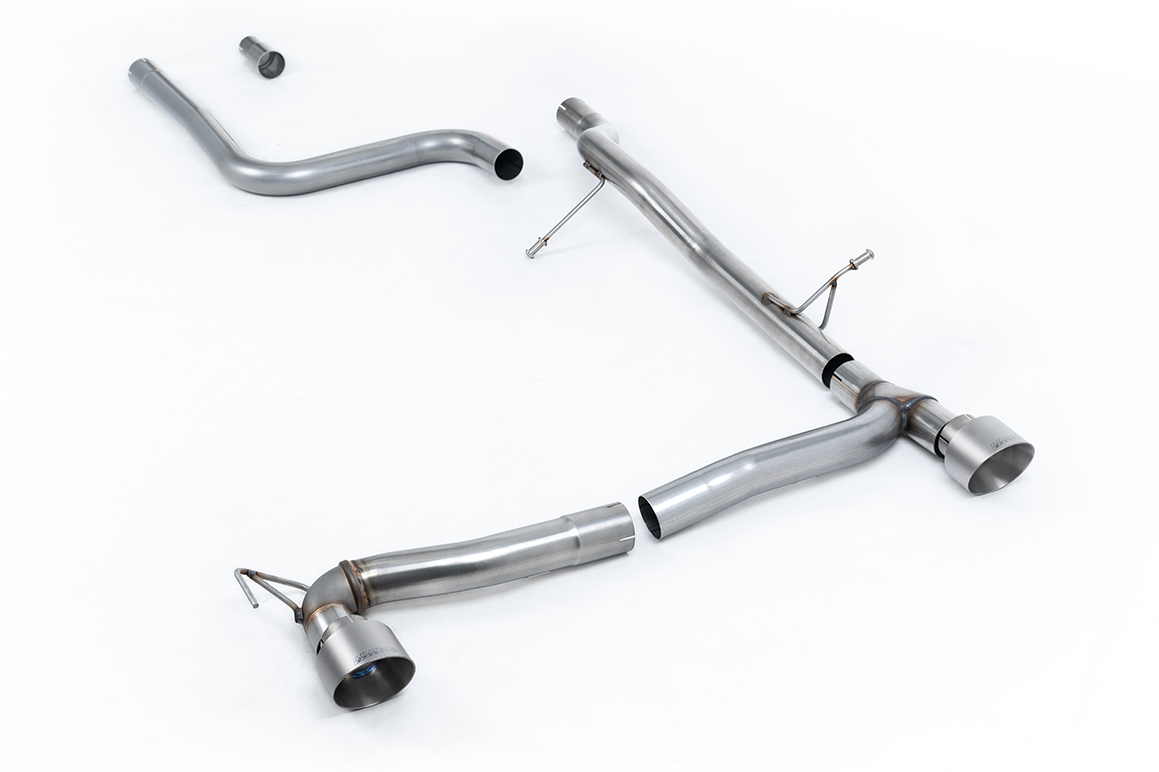 Ford Fiesta Mk8 1.0T EcoBoost ST-Line 3 & 5 Door (100ps & 125ps OPF/GPF Models Only) - Maxton Dual Outlet Kits 100mm GT100