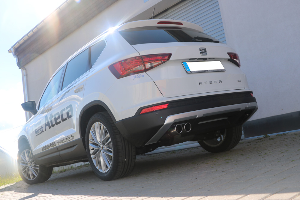 Seat Ateca 5FP - 4x4 Endschalldämpfer - 2x80 Typ 16 Seat Ateca 5FP - 4x4 Endschalldämpfer - 2x80 Typ 16