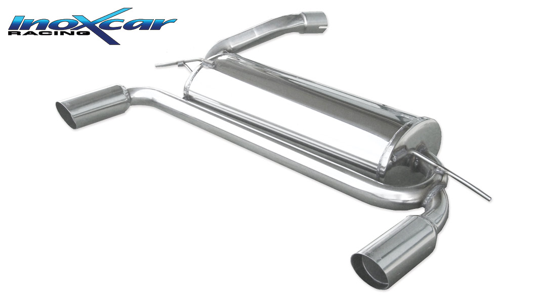 FOCUS 2.5T 20V ST (225PS) Duplex-Sportauspuff 80mm Edelstahl FOCUS 2.5T 20V ST (225PS) Duplex-Sportauspuff 80mm Edelstahl