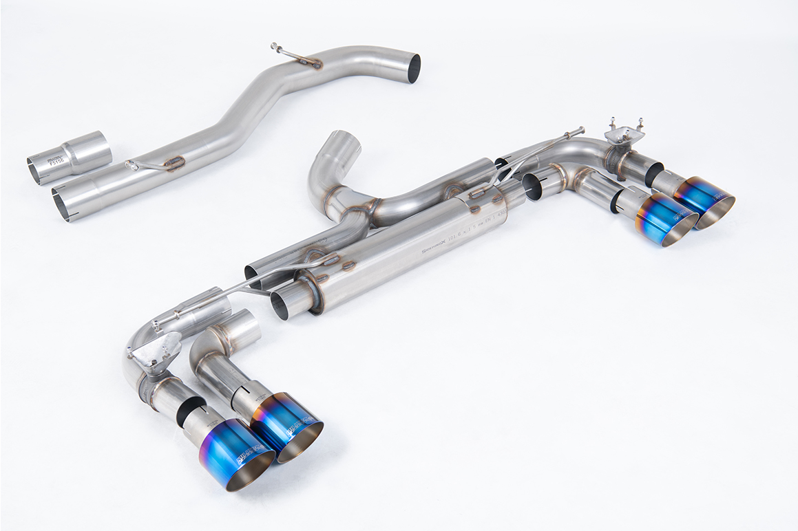 Volkswagen Golf MK7 R 2.0 TSI 300PS (80mm Race System Options) Quad 100mm GT100