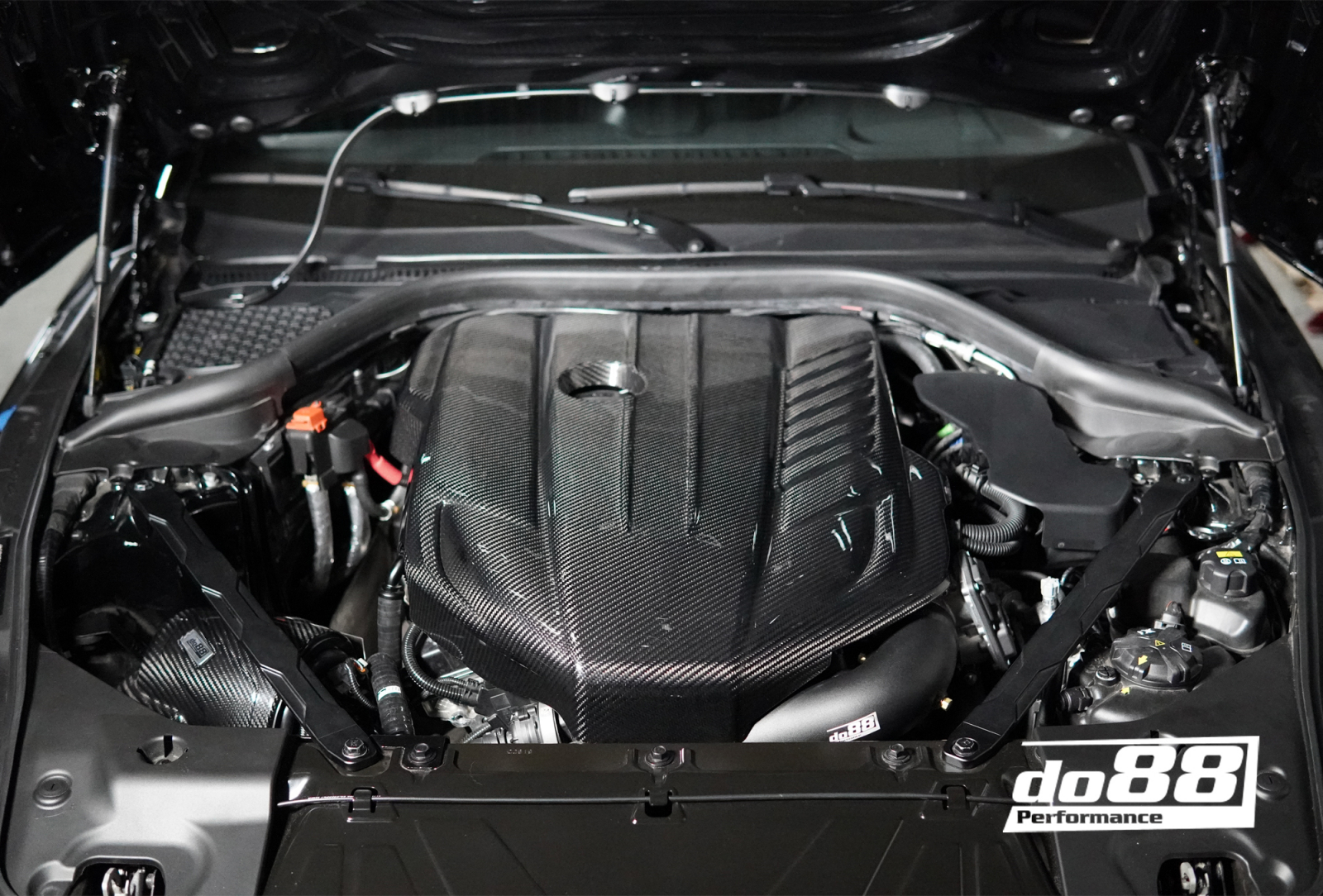 Carbonfaser Motorabdeckung, Toyota GR Supra A90 (B58)