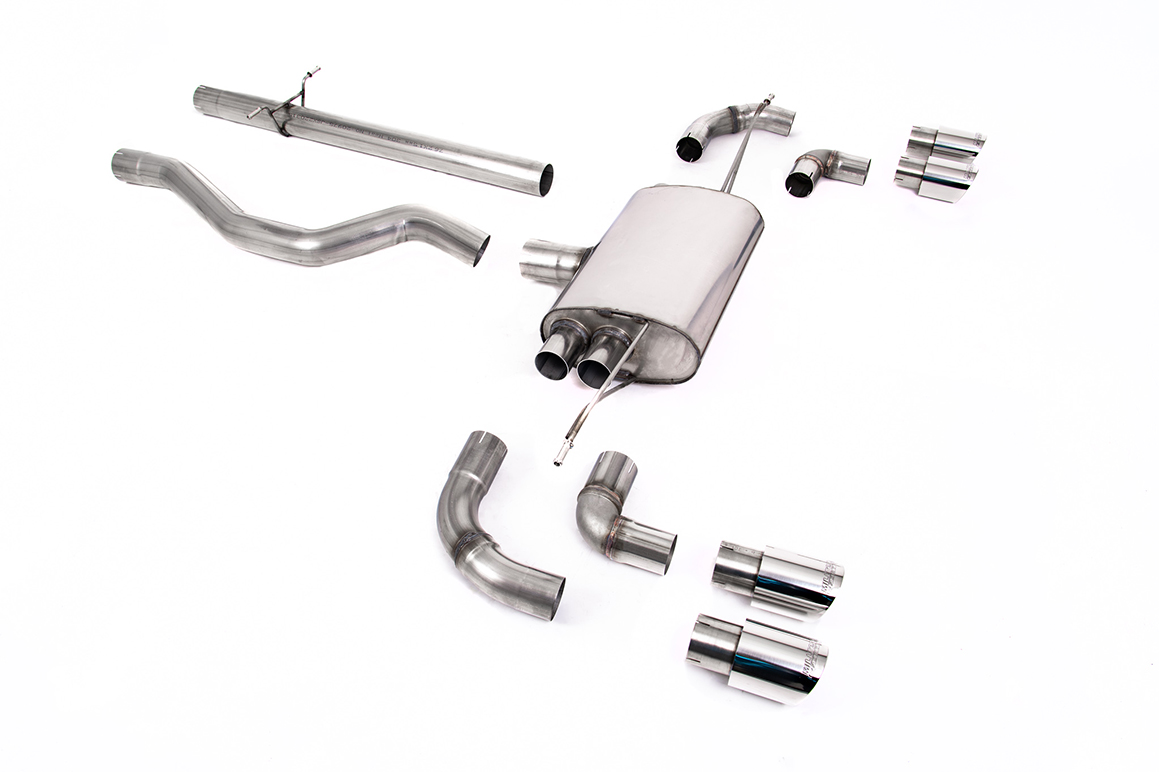 Land Rover / Range Rover Defender 110 2.0 I4 P300 & P400e (OPF/GPF and Non-OPF/GPF Equipped Vehicle Compatible) Quad 90mm GT90