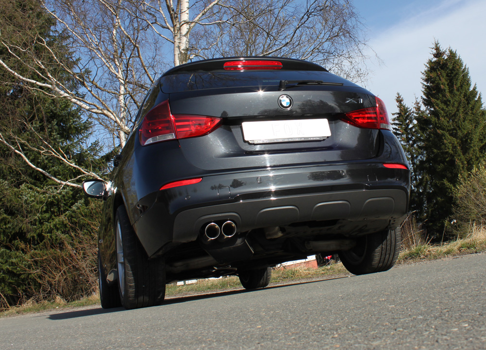 BMW X1 - X84 Benzin Endschalldämpfer - 2x80 Typ 25 BMW X1 - X84 Benzin Endschalldämpfer - 2x80 Typ 25