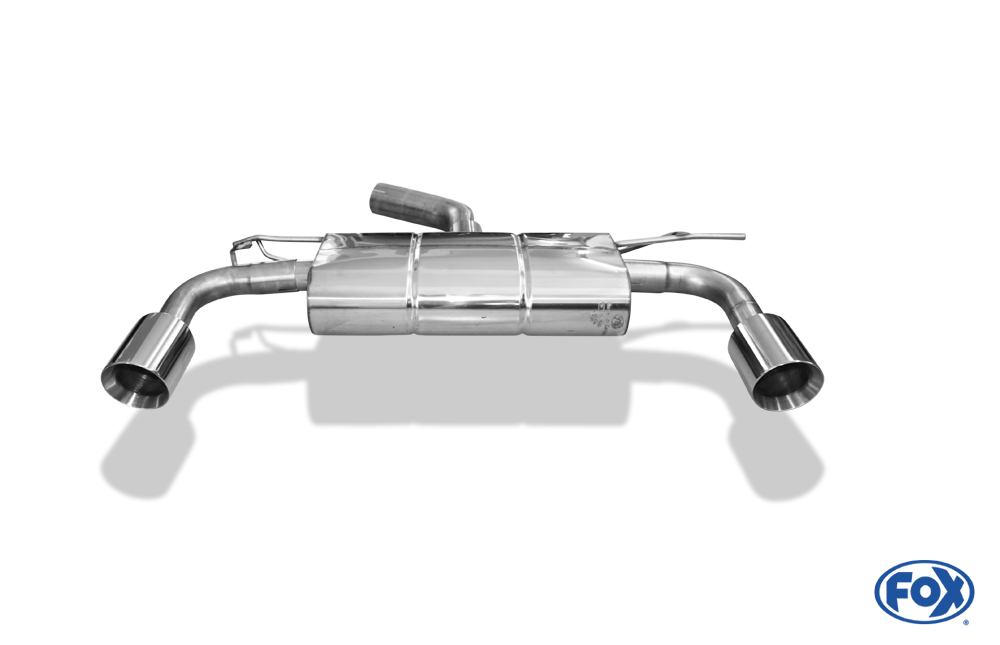Seat Leon 5F - Einzelradaufhängung Endschalldämpfer Ausgang rechts/links - 1x100 Typ 25 rechts/links passend für Rieger Stoßstange Seat Leon 5F Endschalldämpfer rechts/links - 1x100 Typ 25 rechts/links für Rieger Stoßstange (Art. Nr. 00088089)