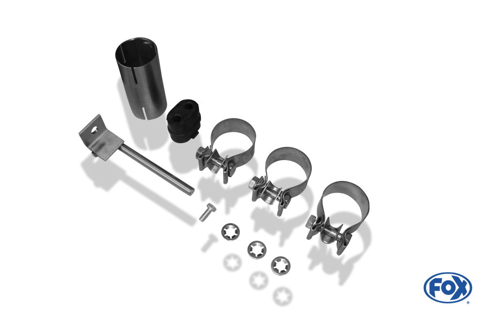 Opel Adam S Endschalldämpfer quer Ausgang links - 140x90 Typ 44 links