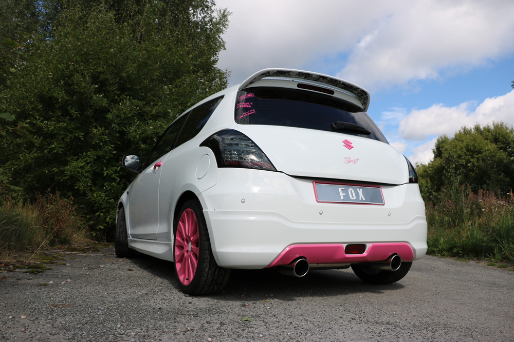 Suzuki Swift IV Endschalldämpfer Ausgang rechts/links - 1x100 Typ 16 rechts/links Suzuki Swift IV Endschalldämpfer Ausgang rechts/links - 1x100 Typ 16 rechts/links