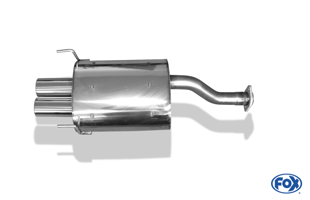 Honda CRX III Endschalldämpfer - 2x76 Typ 13 Honda CRX III Endschalldämpfer - 2x76 Typ 13