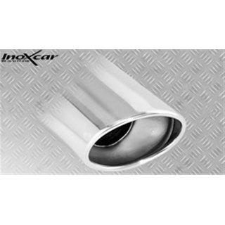 Astra F 1.8L 16V 125PS 3Punkt Aufh. Sportauspuff 120x80mm Edelstahl