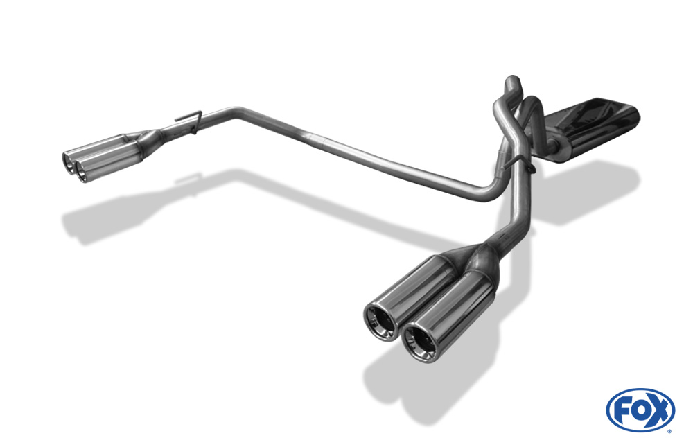 Jeep Grand Cherokee Typ WJ/WG Endschalldämpfer Ausgang rechts/links - 2x80 Typ 13 rechts/links