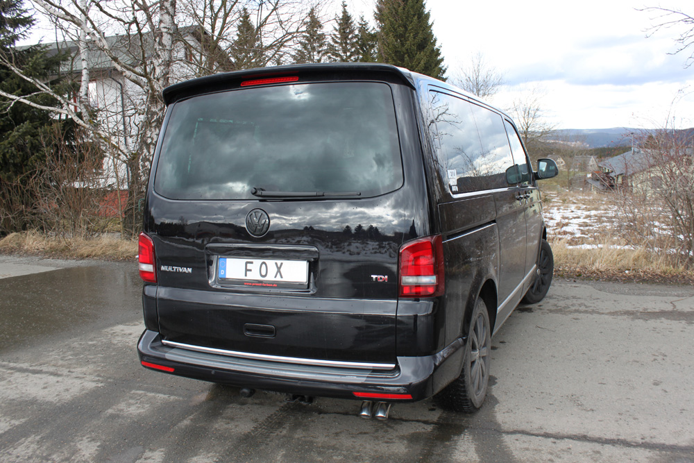 VW Bus T5/ T6 Endschalldämpfer - 2x63 Typ 28 VW Bus T5/T6 4MOTION Endschalldämpfer - 2x63 Typ 28