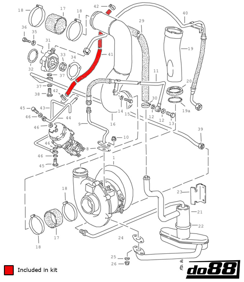 Porsche 930 Turbo Unterdruckschläuche