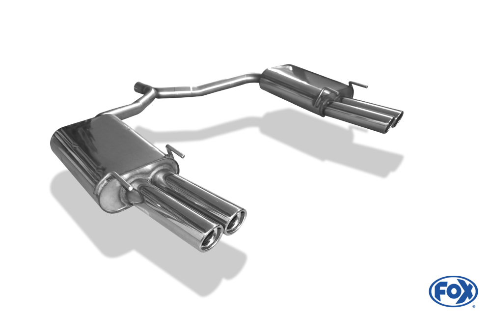 Opel Vectra C GTS Endschalldämpfer rechts/links zweiflutig - 2x76 Typ 17 rechts/links Opel Vectra C GTS Endschalldämpfer rechts/links zweiflutig - 2x76 Typ 17 rechts/links