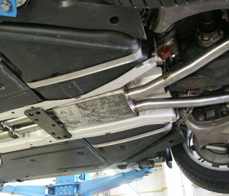 BMW E63/64 645i 650i Mittelschalldämpfer BMW E63/64 645i 650i Mittelschalldämpfer