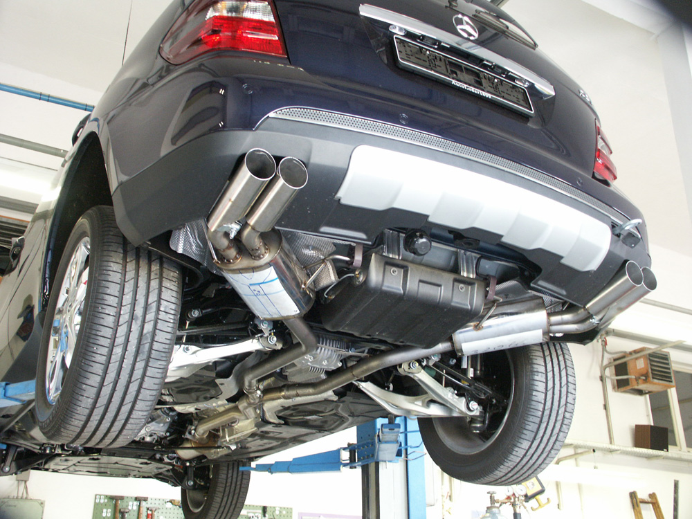Mercedes M-Klasse Typ W164 Endschalldämpfer rechts/links - 2x76 Typ 10 rechts/links Mercedes M-Klasse Typ W164 Endschalldämpfer rechts/links - 2x76 Typ 10 rechts/links