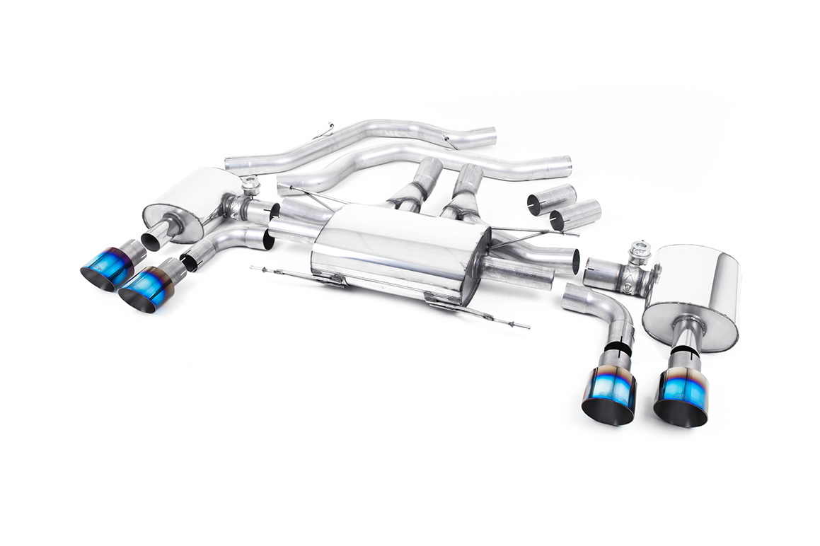 Alfa Romeo Giulia Quadrifoglio 2.9 V6 Bi-Turbo (Non OPF/GPF Models) Quad 100mm GT100