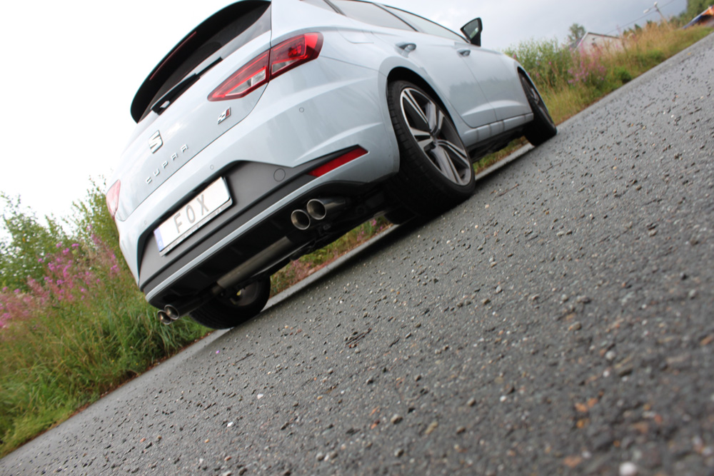 Seat Leon 5F Cupra Endschalldämpfer Ausgang rechts/links - 2x80 Typ 25 rechts/links