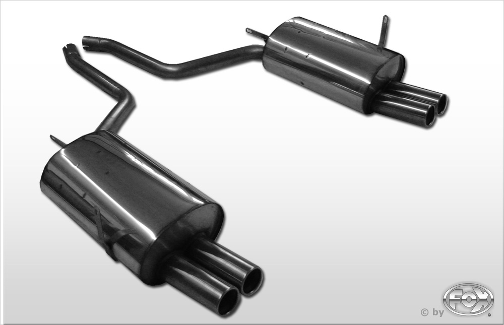 BMW E38 730i/ 735i/ 740i - Ohne Stoßstangenausschnitt Endschalldämpfer rechts/links - 2x76 Typ 13 rechts/links BMW E38 730i/ 735i/ 740i - Ohne Stoßstangenausschnitt Endschalldämpfer rechts/links - 2x76 Typ 13 rechts/links