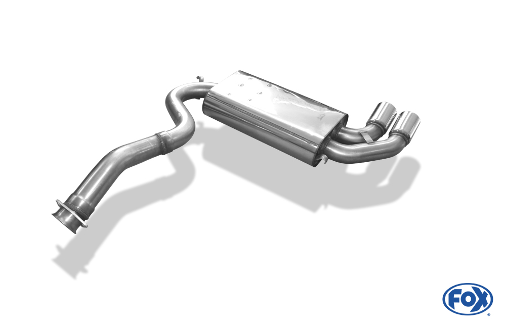 Audi Urquattro Endschalldämpfer - 2x76 Typ 10 Audi Urquattro Endschalldämpfer - 2x76 Typ 10