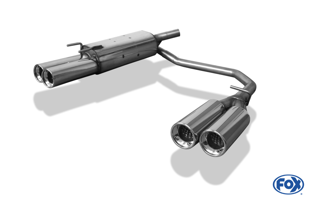 Opel Corsa B Endschalldämpfer Ausgang rechts/links - 2x80 Typ 13 rechts/links Opel Tigra A Endschalldämpfer Ausgang rechts/links 60mm - 2x90 Typ 13 rechts/links