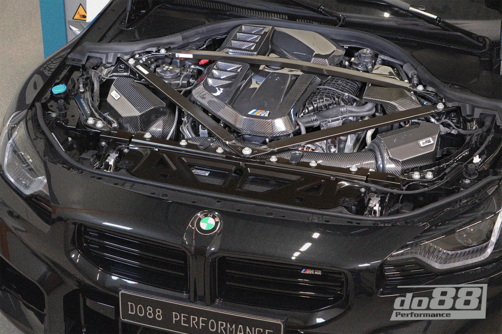 Carbonfaser Motorabdeckung, BMW M2 M3 M4 (S58)