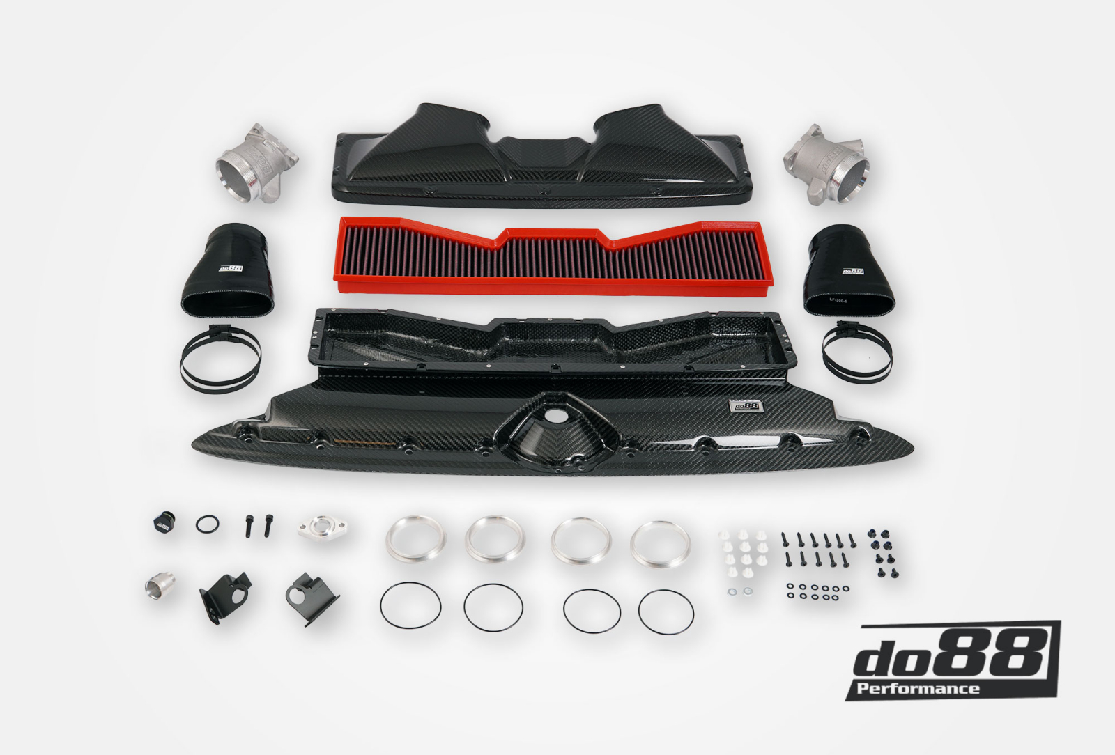 do88 Ansaugsystem Carbonfaser Audi RS6 RS7 C8 + Hybrid Air straight