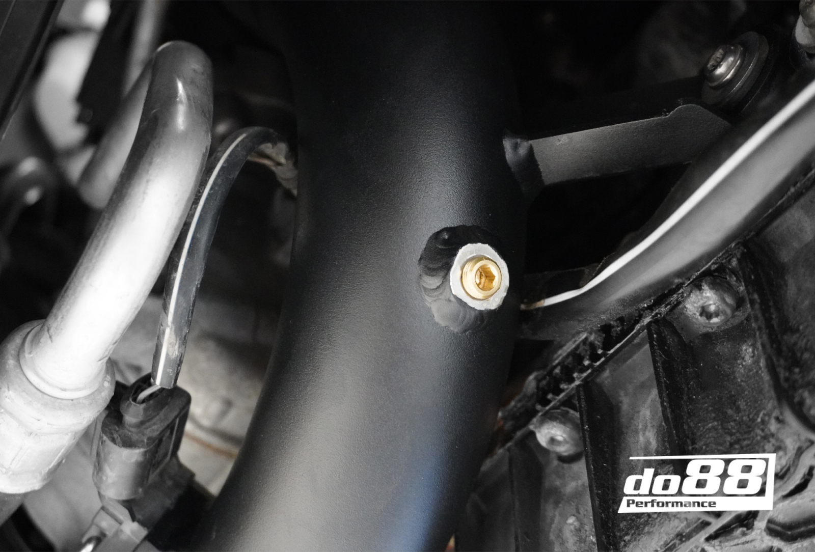 do88 Druckrohr + Turbo Muffler Delete VW Polo GTI, Seat Ibiza 1.8 TSI EA888