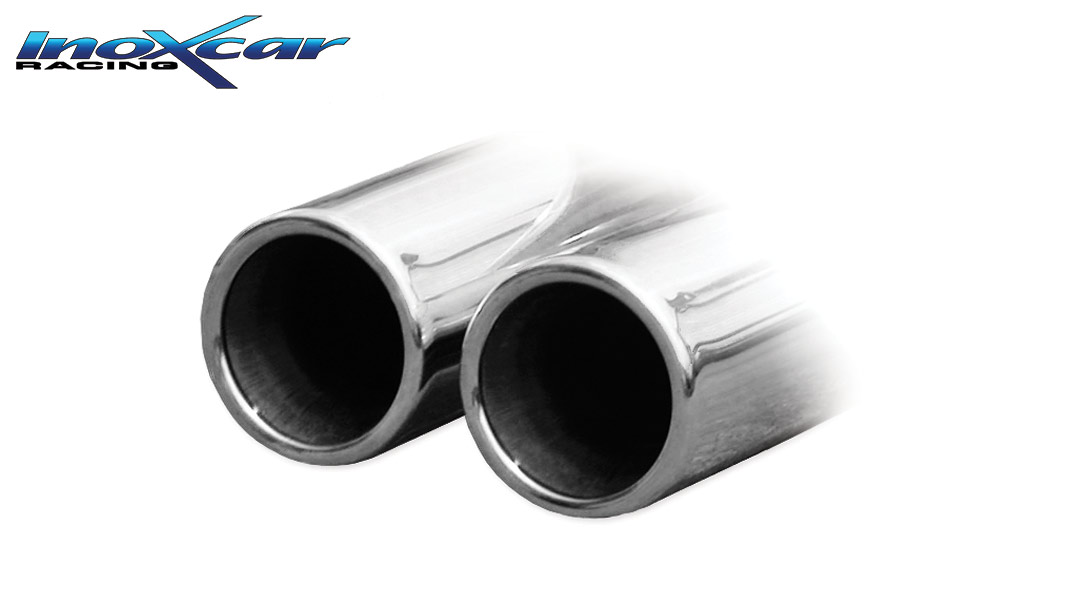 POLO (Type 6N/6N2) 1.6 GTI (125PS) Sportauspuff 2x80mm Edelstahl POLO (Type 6N/6N2) 1.6 GTI (125PS) Sportauspuff 2x80mm Edelstahl