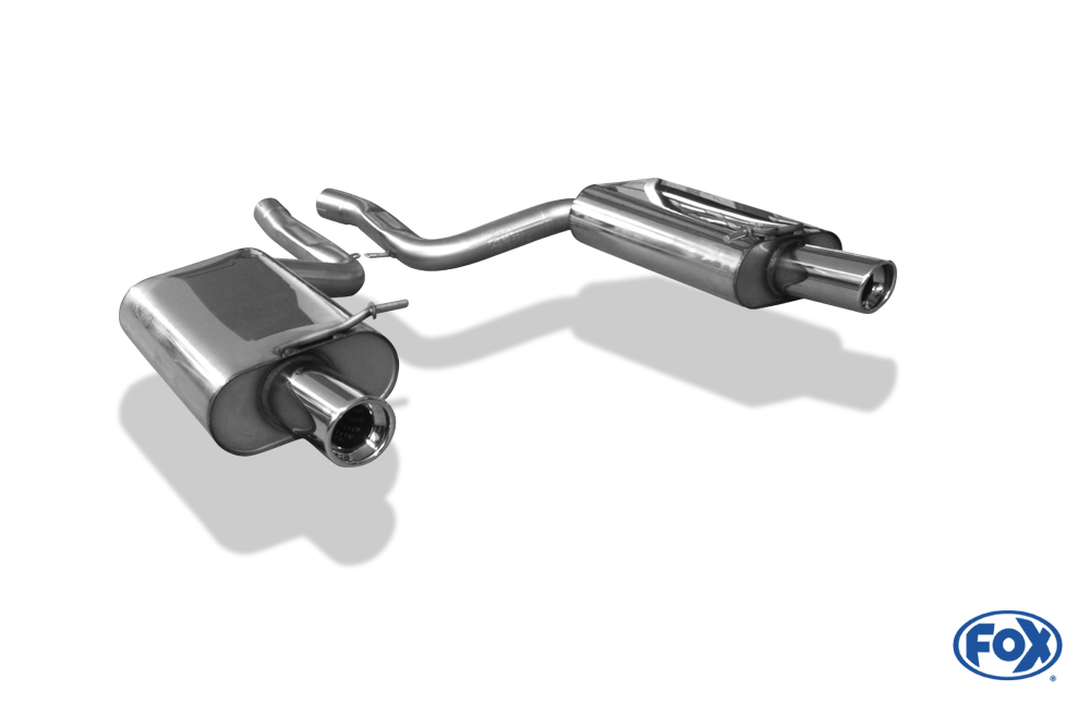 Audi A4 Typ B6 quattro Endschalldämpfer rechts/links - 1x90 Typ 17 rechts/links Audi A4 Typ B7 quattro Endschalldämpfer rechts/links Ø63,5mm - 1x90 Typ 17 rechts/links