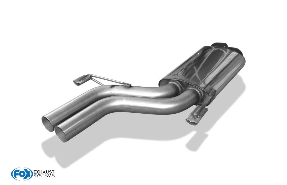 BMW E34 M5 Vorschalldämpfer Ø2x63,5mm BMW E32 740i Vorschalldämpfer Ø2x63,5mm