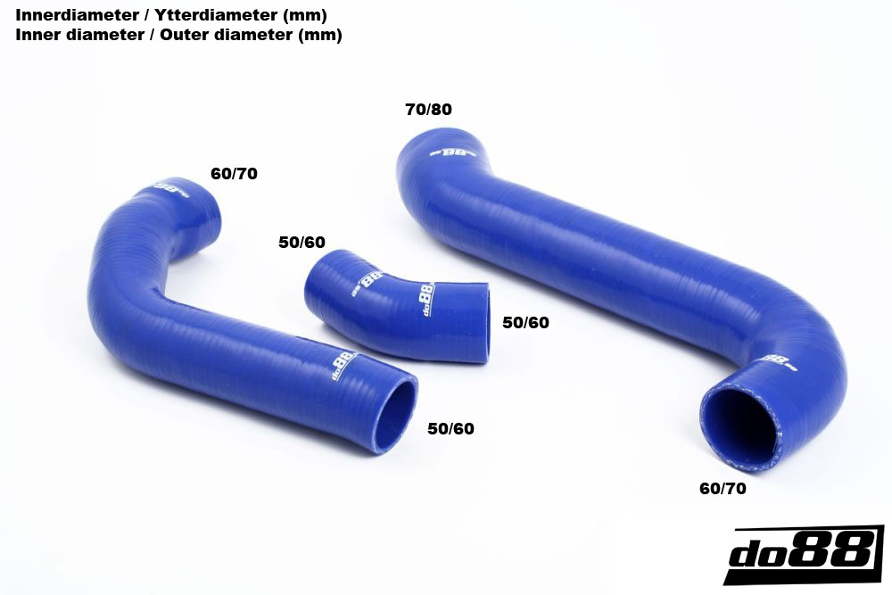 Volvo C30/C70/S40/V50 Turbo 04-13 Druckschläuchen Blau Volvo C30/C70/S40/V50 Turbo 04-13 Druckschläuchen Blau