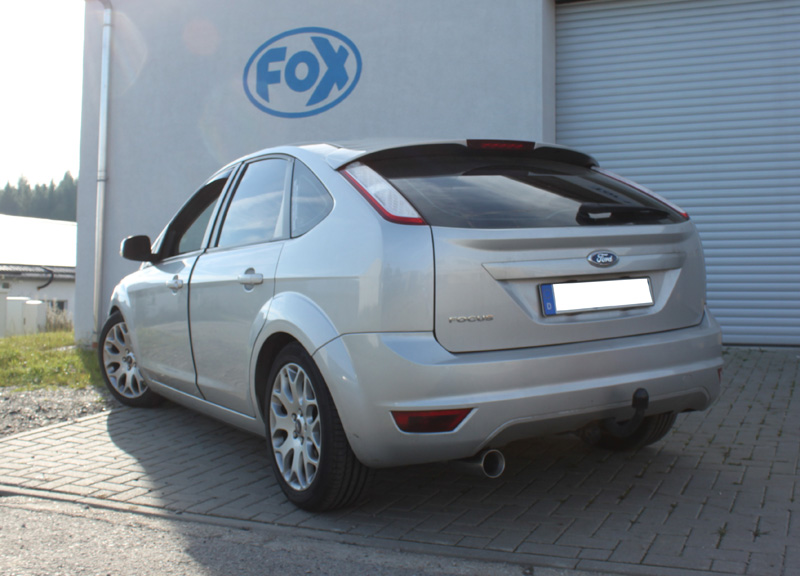 Ford Focus II Fließheck Facelift Endschalldämpfer Ø63,5mm - 1x90 Typ 24 einseitig Ford Focus II Fließheck Facelift Endschalldämpfer Ø63,5mm - 1x90 Typ 24 einseitig