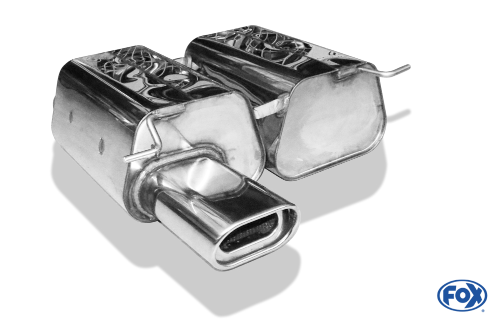 BMW E90/91 318i/ 320i Endschalldämpfer - 135x80 Typ 53