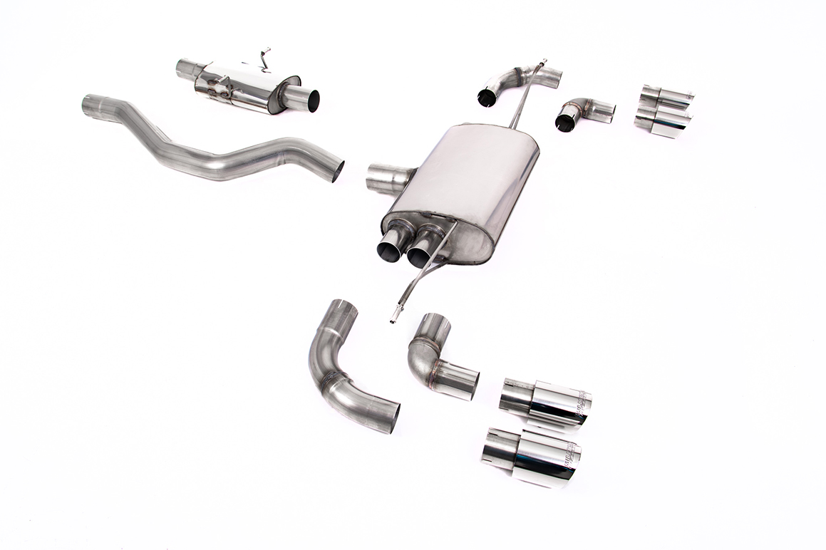 Land Rover / Range Rover Defender 90 2.0 I4 P300 & P400e (OPF/GPF and Non-OPF/GPF Equipped Vehicle Compatible) Quad 90mm GT90