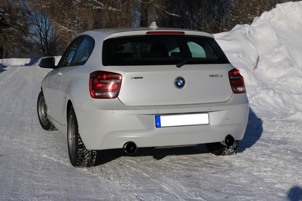 BMW F20/F21 - 120d Endschalldämpfer quer Ausgang rechts/links - 1x100 Typ 10 rechts/links BMW F20/F21 - 120d Endschalldämpfer quer Ausgang rechts/links - 1x100 Typ 10 rechts/links