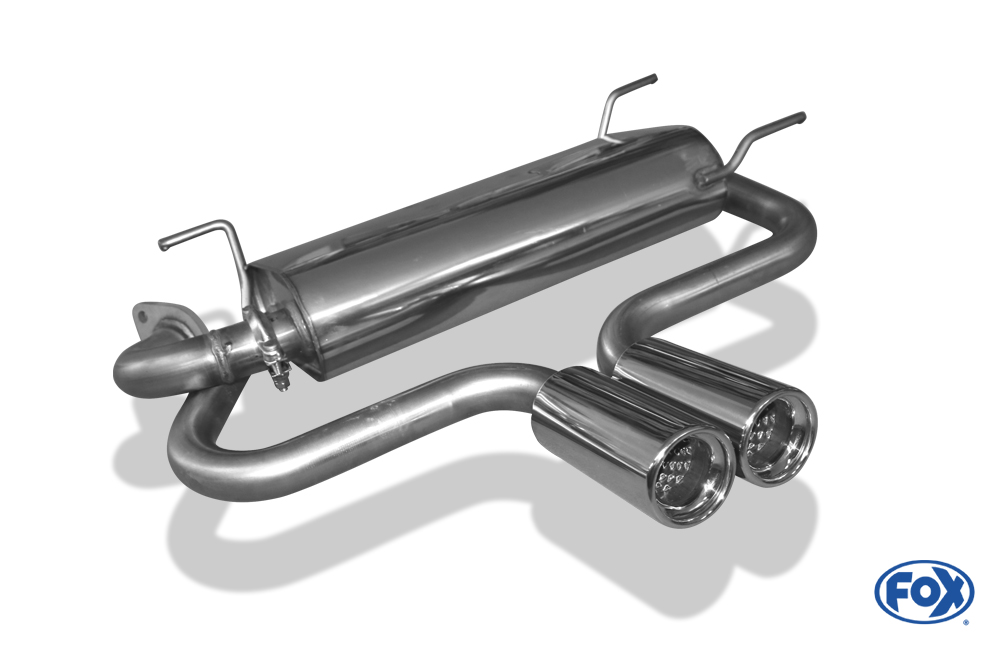 Mazda MX5 Typ NB Endschalldämpfer Ausgang mittig - 2x80 Typ 13 mittig Mazda MX5 Typ NB Endschalldämpfer Ausgang mittig - 2x80 Typ 13 mittig
