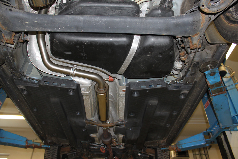 VW Polo 6R GTI Vorschalldämpfer