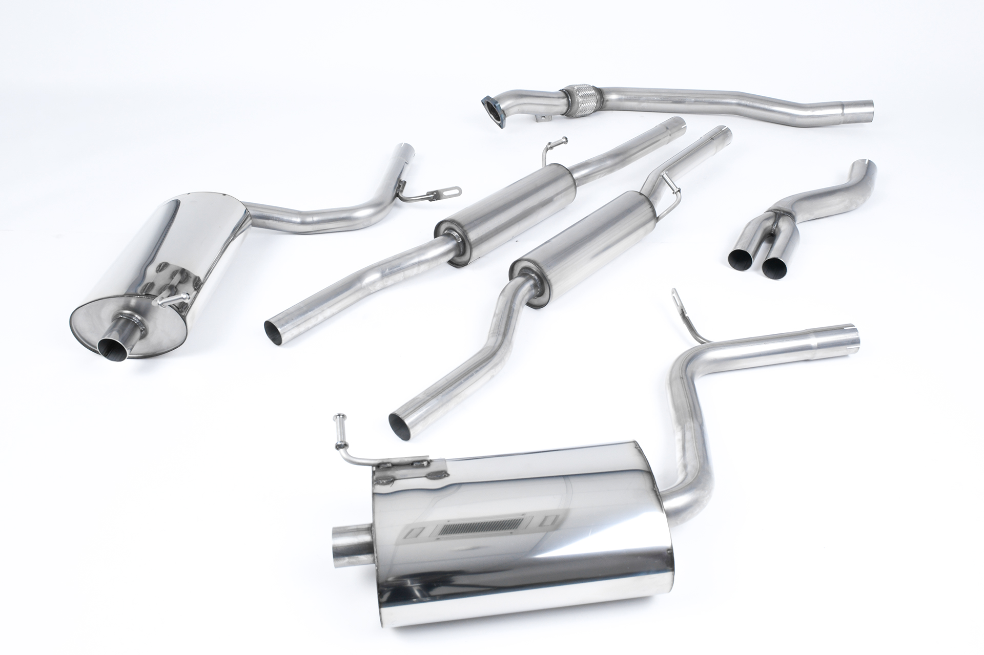 Audi A4 2.0 TFSI B7 quattro and DTM Dual 100mm Jet