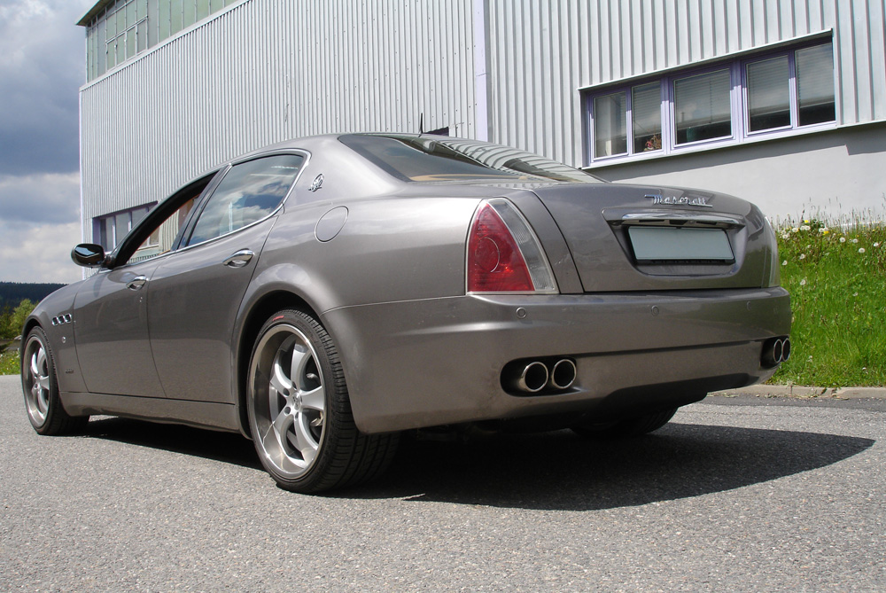 Maserati Quattroporte V Endschalldämpfer rechts/links - 2x90 Typ 17 rechts/links Maserati Quattroporte V Endschalldämpfer rechts/links - 2x90 Typ 17 rechts/links