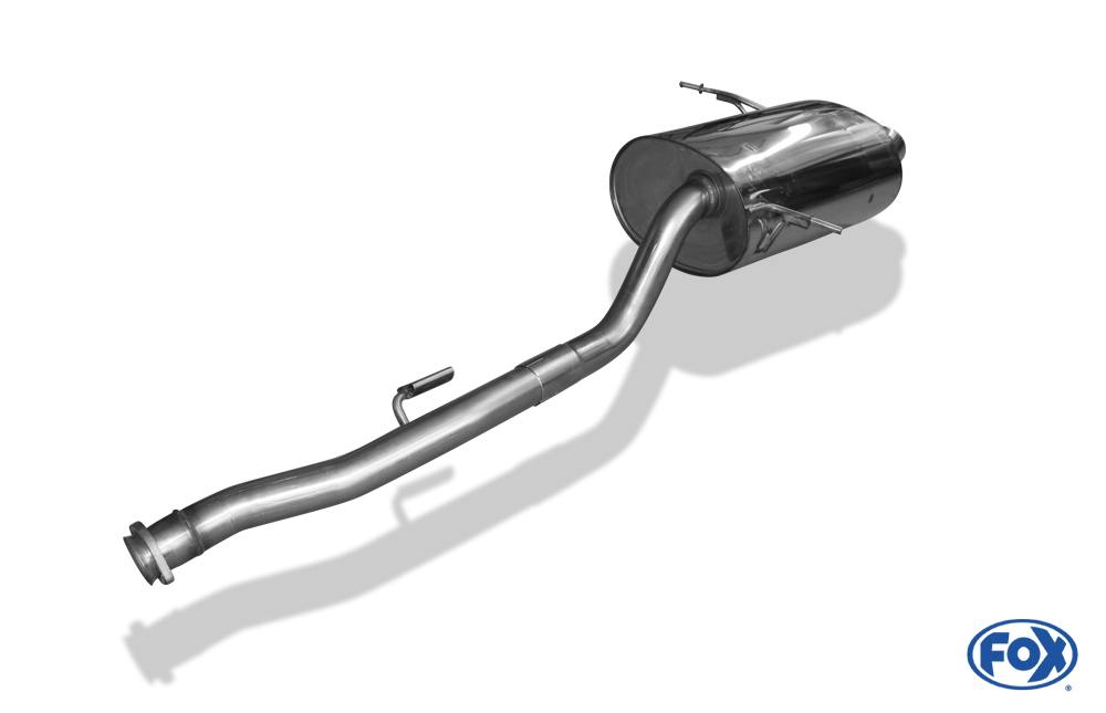 BMW E36 316Ti Endschalldämpfer - 2x80 Typ 13 BMW E36 316Ti Endschalldämpfer - 2x80 Typ 13