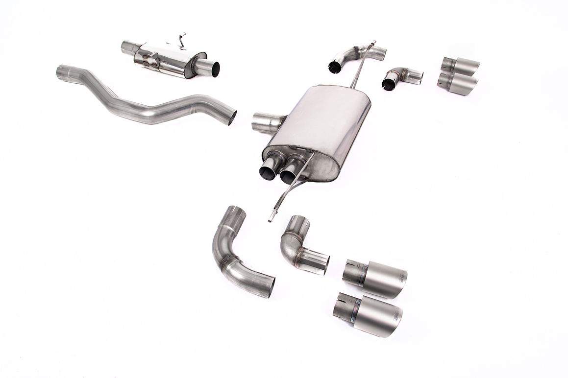 Land Rover / Range Rover Defender 90 2.0 I4 P300 & P400e (OPF/GPF and Non-OPF/GPF Equipped Vehicle Compatible) Quad 90mm GT90 Land Rover / Range Rover Defender 90 2.0 I4 P300 & P400e (OPF/GPF and Non-OPF/GPF Equipped Vehicle Compatible) Quad 90mm GT90