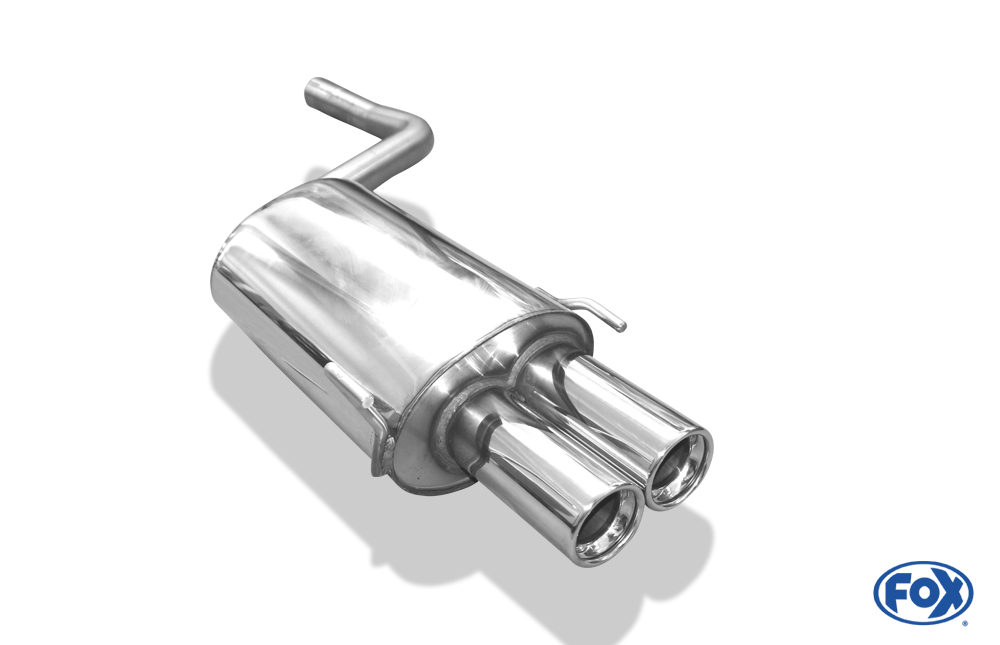 Mercedes CLK Typ 208 Endschalldämpfer - 2x80 Typ 13 Mercedes CLK Typ 208 Endschalldämpfer - 2x80 Typ 13