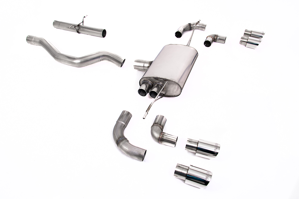 Land Rover / Range Rover Defender 90 2.0 I4 P300 & P400e (OPF/GPF and Non-OPF/GPF Equipped Vehicle Compatible) Quad 90mm GT90