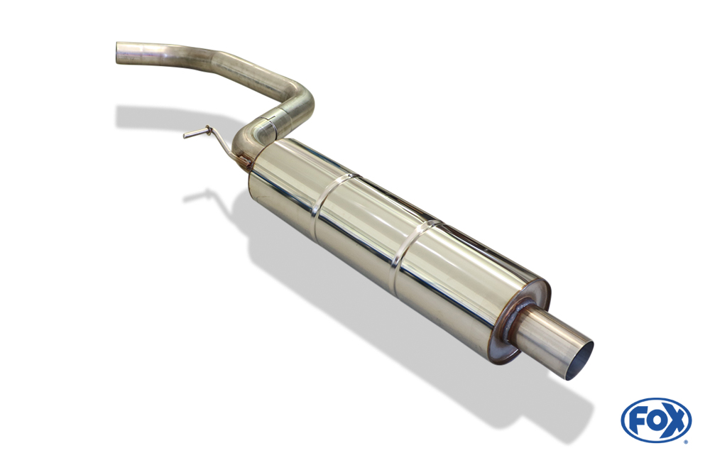 VW Golf VII - 2,0l GTI/ TCR Vorschalldämpfer VW Golf VII Facelift starre Hinterachse Vorschalldämpfer für Modelle ohne OPF