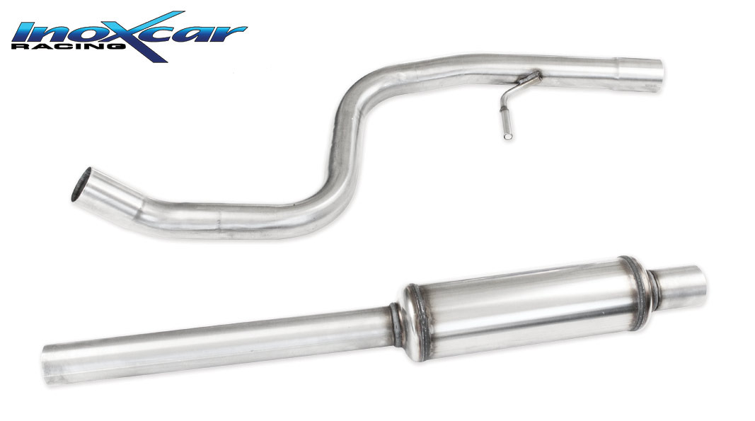 207 1.6 16V GTI (175PS) Mittelschalldämpfer Edelstahl 207 1.6 16V GTI (175PS) Mittelschalldämpfer Edelstahl