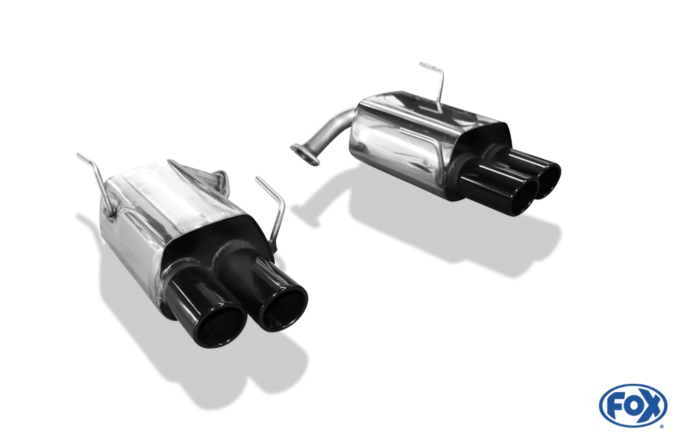 Subaru WRX - V1 - Stufenheck Endschalldämpfer rechts/links zweiflutig - 2x90 Typ 12 rechts/links schwarz emalliert Subaru WRX - V1 - Stufenheck Endschalldämpfer rechts/links zweiflutig - 2x90 Typ 12 rechts/links schwarz emalliert