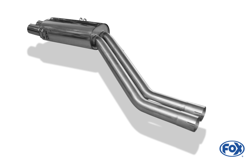 BMW E32 730i/ 740i/ 740iL/ 750i/ 750iL Endschalldämpfer Ø2x63,5mm inkl. Montagematerial - 2x76 Typ 10 BMW E32 730i/ 740i/ 740iL/ 750i/ 750iL Endschalldämpfer Ø2x63,5mm inkl. Montagematerial - 2x76 Typ 10