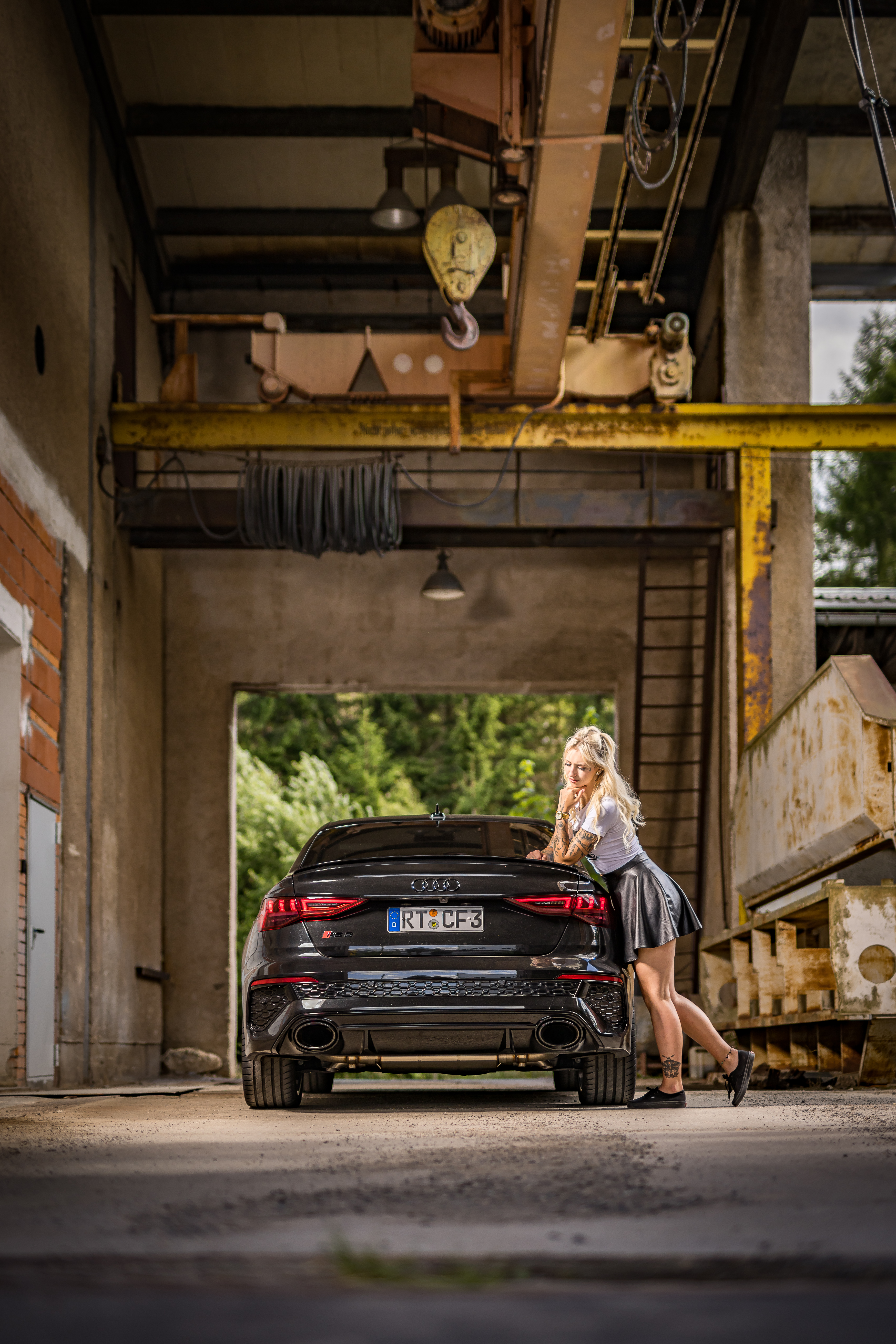 Audi RS3 8Y Limousine Halbanlage ab OPF mit 2 Abgasklappen - Ausgang in den originalen Endrohren Audi RS3 8Y Limousine Halbanlage ab OPF mit 2 Abgasklappen - Ausgang in den originalen Endrohren