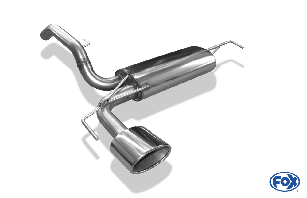 Opel Adam S Endschalldämpfer quer Ausgang links - 140x90 Typ 44 links Opel Adam S Endschalldämpfer quer Ausgang links - 140x90 Typ 44 links