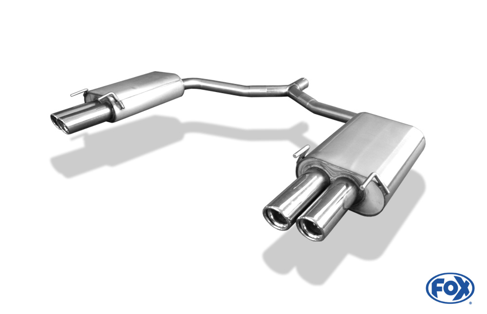 Opel Vectra C GTS Endschalldämpfer rechts/links zweiflutig - 2x76 Typ 17 rechts/links Opel Vectra C GTS Endschalldämpfer rechts/links zweiflutig - 2x76 Typ 17 rechts/links